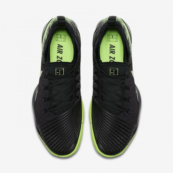 Nike Court Air Zoom Ultra Rct Hard Court Tennisschuhe Herren Schwarz Grün 562-88036