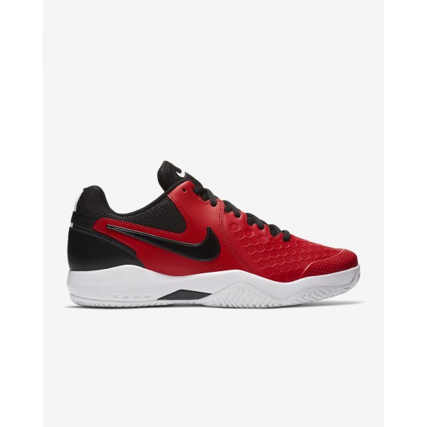 Nike Court Air Zoom Resistance Tennisschuhe Herren Rot Weiß Schwarz 129-76112