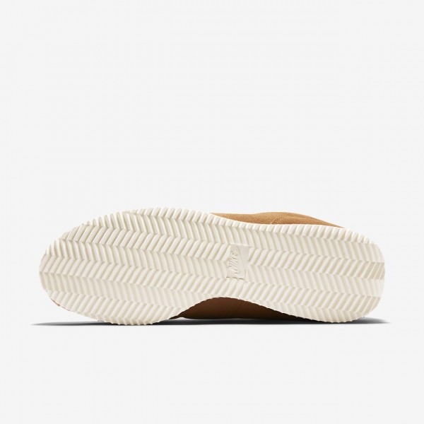 Nike Cortez Basic Se Freizeitschuhe Herren Gold Weiß Schwarz 578-14467