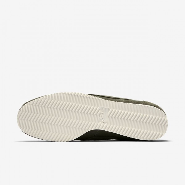 Nike Classic Cortez Se Freizeitschuhe Herren Khaki Weiß 884-56358