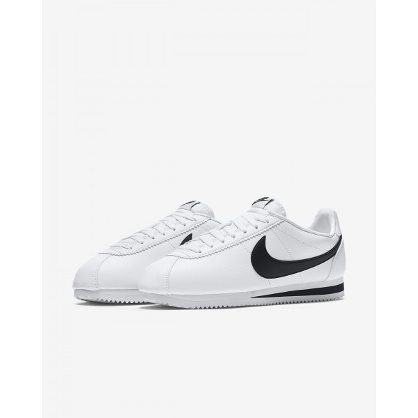 Nike Classic Cortez Freizeitschuhe Herren Weiß Schwarz 227-76000