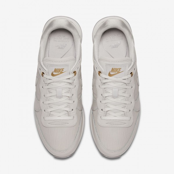 Nike Internationalist Premium Freizeitschuhe Damen Grau Weiß 343-97787