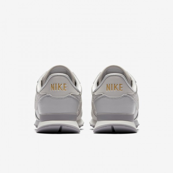 Nike Internationalist Premium Freizeitschuhe Damen Grau Weiß 343-97787
