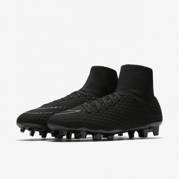 Nike Hypervenom Phelon III Dynamic Fit Fg Fußballschuhe Damen Schwarz 289-70567