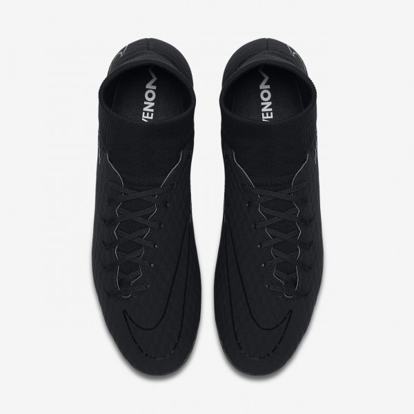 Nike Hypervenom Phelon 3 Dynamic Fit Ag-pro Fußballschuhe Damen Schwarz 713-63292