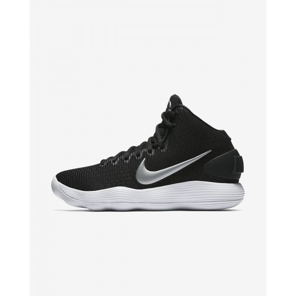 Nike Hyperdunk 2017 Basketballschuhe Damen Schwarz Weiß Metallic Silber 436-95410