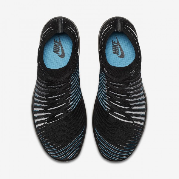 Nike Free Transform Flyknit Trainingsschuhe Damen Schwarz Grau Weiß 109-14497