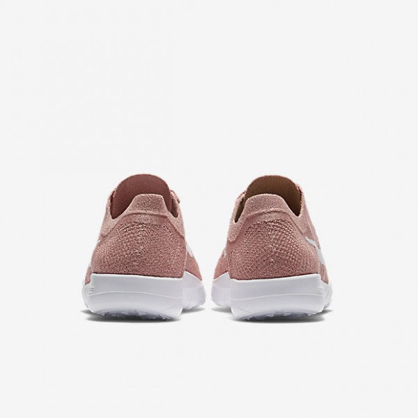 Nike Free Tr Flyknit 2 Trainingsschuhe Damen Pink Weiß 105-30995