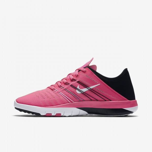 Nike Free Tr 6 Trainingsschuhe Damen Pink Schwarz Weiß 165-36853