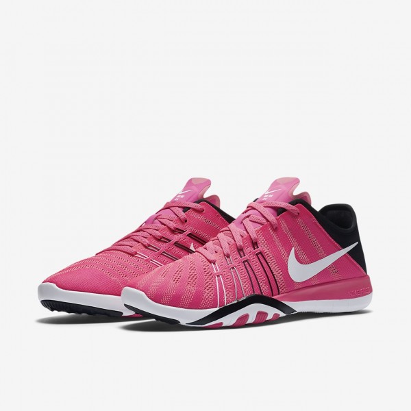 Nike Free Tr 6 Trainingsschuhe Damen Pink Schwarz Weiß 165-36853