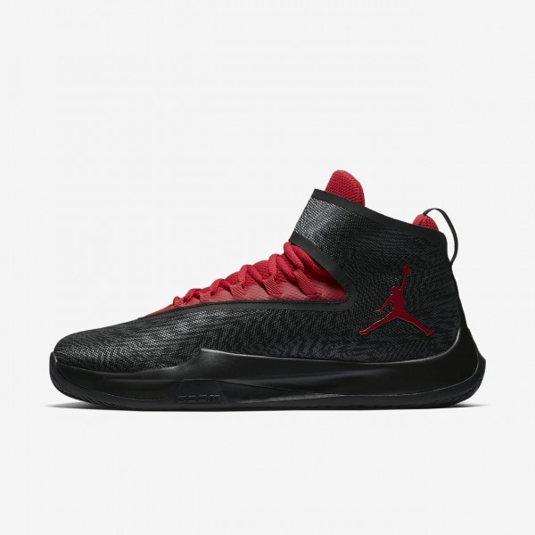 Nike Jordan Fly Unlimited Basketballschuhe Herren Schwarz Rot 464-30199