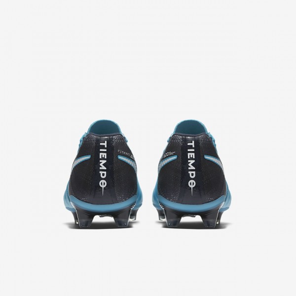 Nike Tiempo Legend Vii Fg Fußballschuhe Damen Blau Obsidian Weiß 159-70677