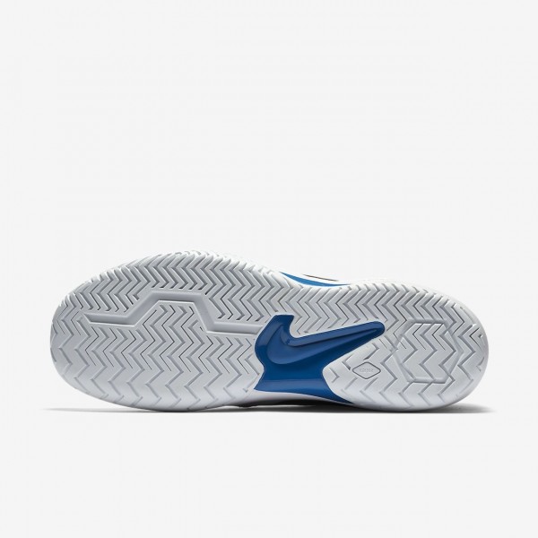 Nike Court Air Zoom Resistance Tennisschuhe Herren Grau Blau Weiß 316-11114