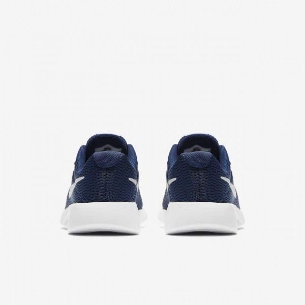 Nike Tanjun Freizeitschuhe Jungen Navy Weiß Grau 968-67620