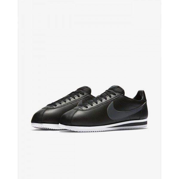 Nike Classic Cortez Freizeitschuhe Herren Schwarz Weiß Dunkelgrau 866-26909
