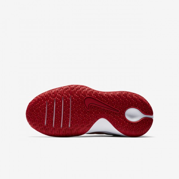 Nike Zoom Assersion Basketballschuhe Jungen Schwarz Rot Platin 496-56176