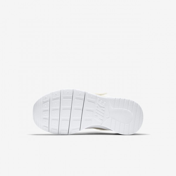Nike Tanjun Freizeitschuhe Jungen Weiß Metallic Gold 800-87449
