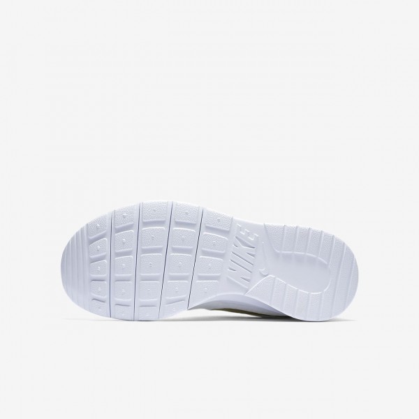 Nike Tanjun Freizeitschuhe Jungen Weiß Metallic Gold 757-27257