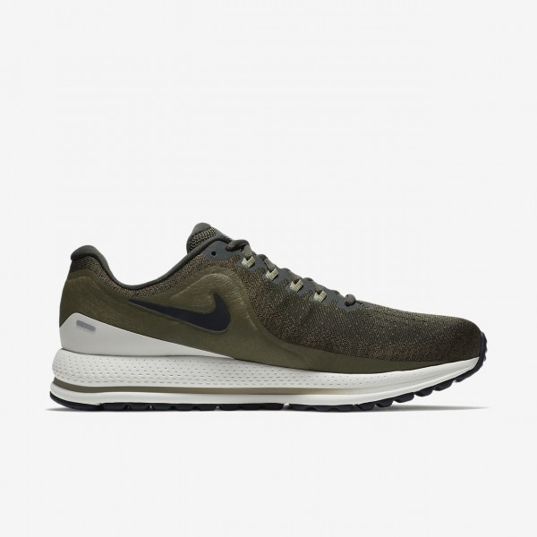 Nike Air Zoom Vomero 13 Laufschuhe Herren Olive Weiß Schwarz 836-79058