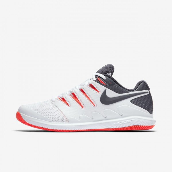 Nike Air Zoom Vapor X Tennisschuhe Herren Weiß Or...