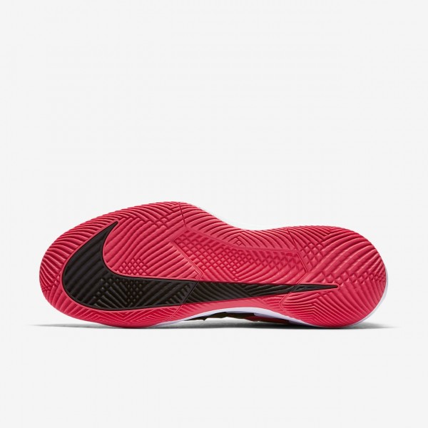 Nike Air Zoom Vapor X Tennisschuhe Herren Schwarz Weiß Rot 258-83810