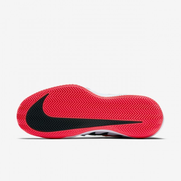 Nike Air Zoom Vapor X Clay Tennisschuhe Herren Schwarz Weiß Rot 190-71273