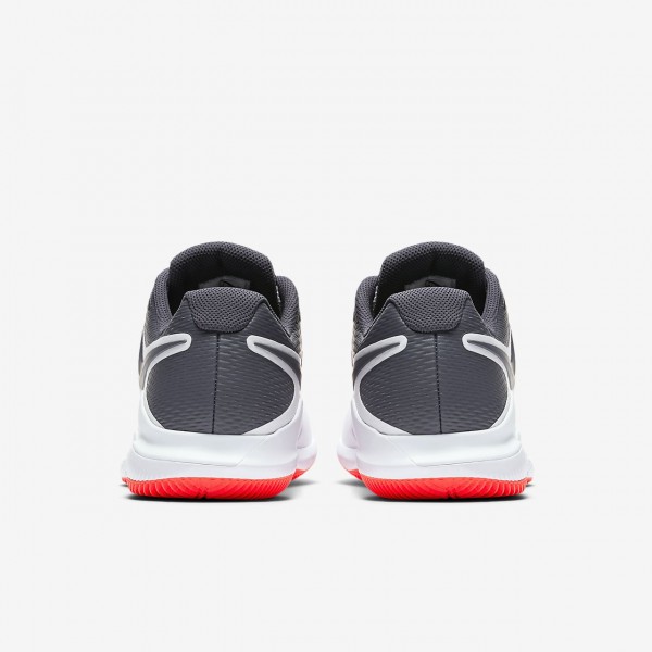 Nike Air Zoom Vapor X Tennisschuhe Herren Weiß Orange Blau 249-63532