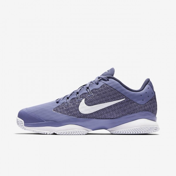 Nike Court Air Zoom Ultra Hard Court Tennisschuhe Damen Lila Blau Weiß 465-84434