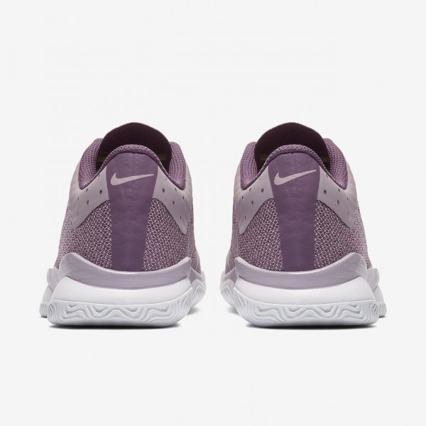 Nike Court Air Zoom Ultra Hard Court Tennisschuhe Damen Rosa Lila Weiß 636-51595