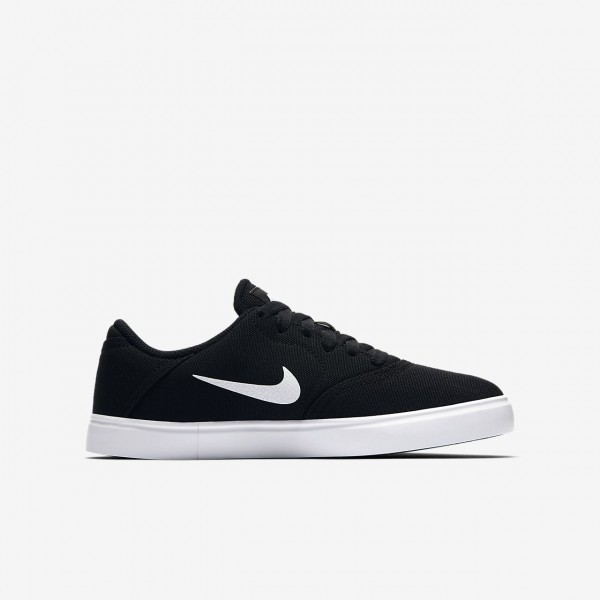 Nike Sb Portmore II Skaterschuhe Jungen Schwarz Weiß 396-15157