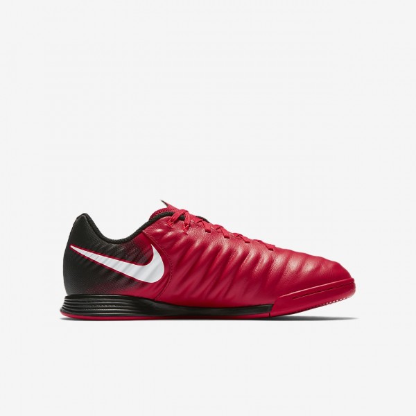 Nike Jr. Tiempox Ligera Iv Ic Fußballschuhe Jungen Schwarz Rot Weiß 185-67805