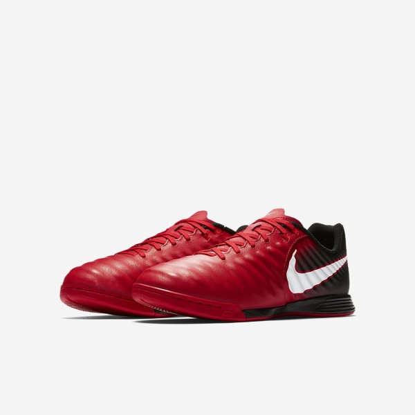 Nike Jr. Tiempox Ligera Iv Ic Fußballschuhe Jungen Schwarz Rot Weiß 185-67805