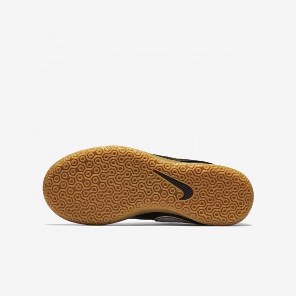 Nike Jr. Tiempo Rio III Ic Fußballschuhe Jungen Schwarz Weiß 384-40350