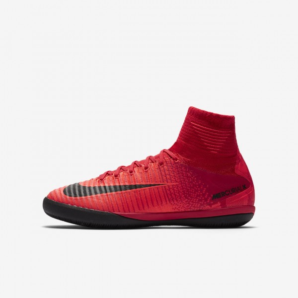 Nike Jr. Mercurialx Proximo II Ic Fußballschuhe Jungen Rot Schwarz 955-96125