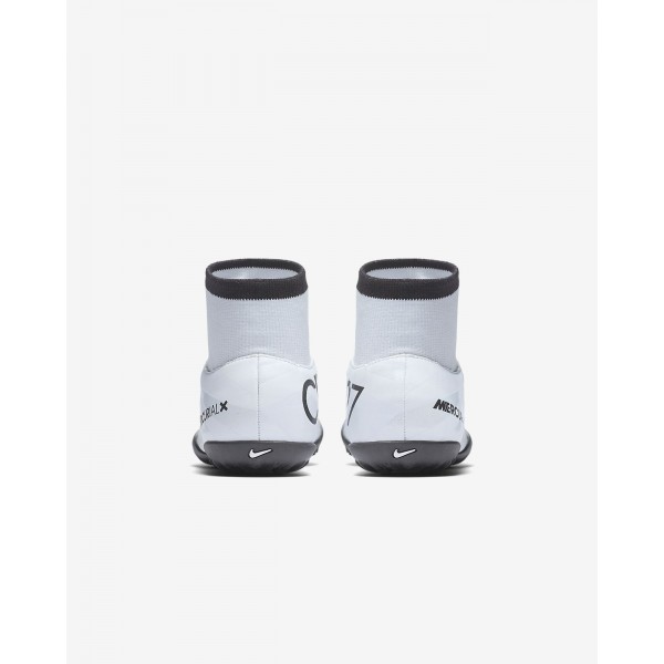 Nike Jr. Mercurialx Victory VI Dynamic Fit Cr7 Fußballschuhe Jungen Blau Weiß Schwarz 989-21026