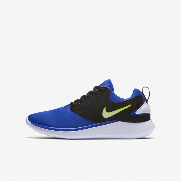 Nike Lunarsolo Laufschuhe Jungen Blau Schwarz Hell...
