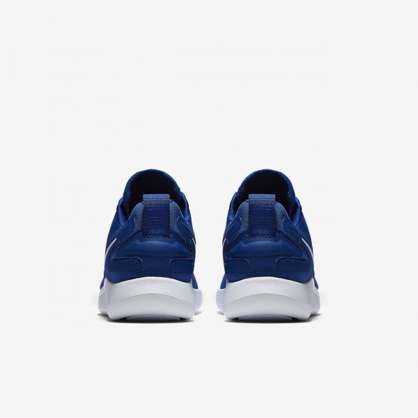 Nike Lunarsolo Laufschuhe Jungen Königsblau Blau Metallic Silber Weiß 422-21505