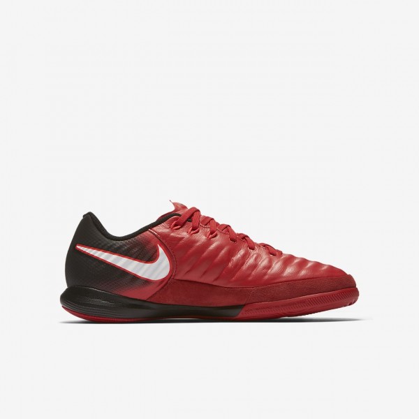 Nike Jr. Tiempox Proximo II Ic Fußballschuhe Jungen Schwarz Rot Weiß 961-65840