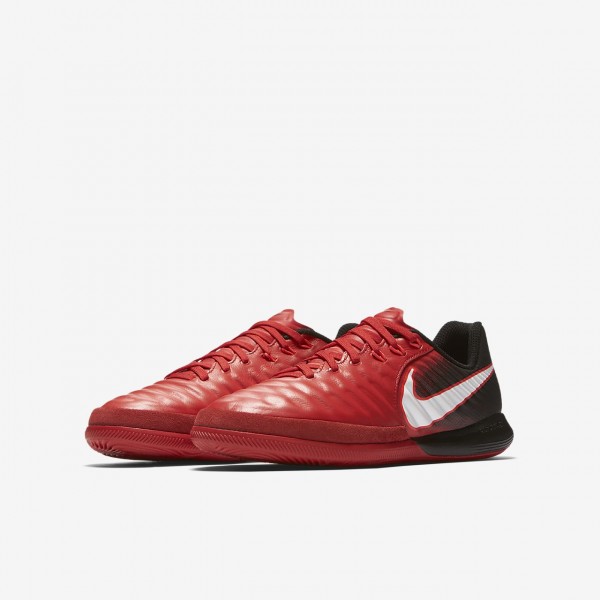 Nike Jr. Tiempox Proximo II Ic Fußballschuhe Jungen Schwarz Rot Weiß 961-65840