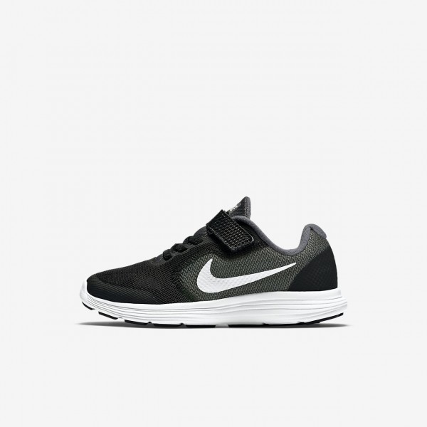Nike Revolution 3 Laufschuhe Jungen Dunkelgrau Sch...