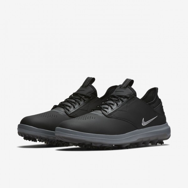 Nike Air Zoom Direct Golfschuhe Herren Schwarz Metallic Silber 561-41628