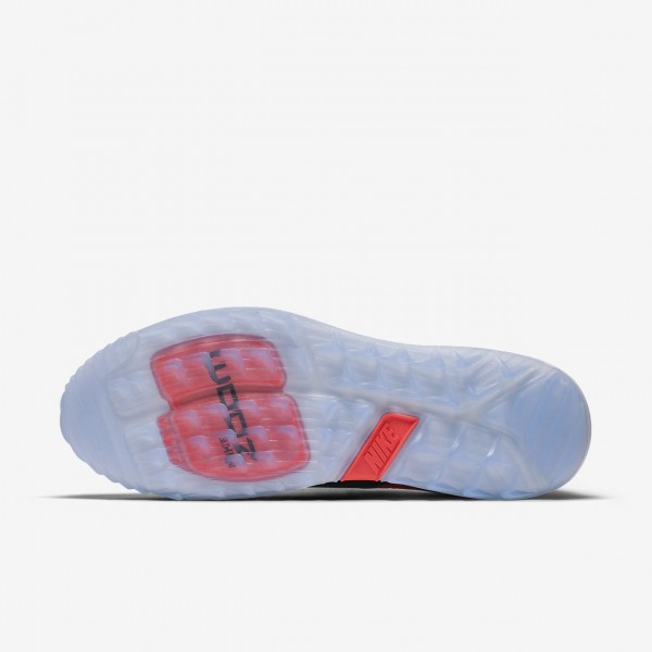 Nike Air Zoom 90 It Golfschuhe Herren Weiß Grau Schwarz 490-17847