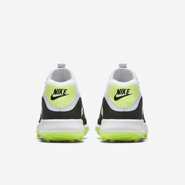 Nike Air Zoom 90 It Golfschuhe Herren Weiß Grau Schwarz 218-85981