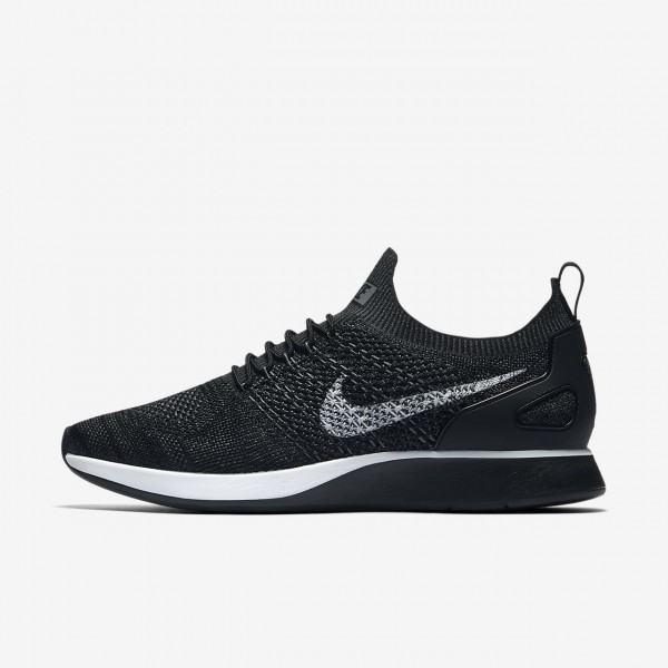 Nike Air Zoom Mariah Flyknit Racer Freizeitschuhe Herren Schwarz Dunkelgrau Platin 794-17880