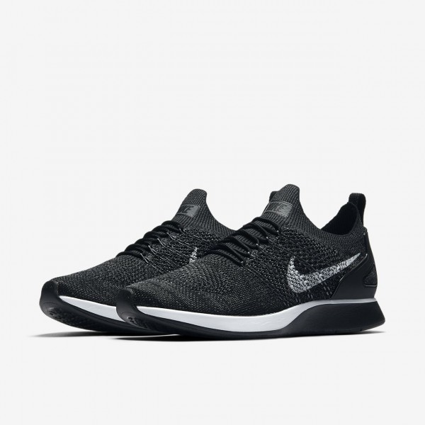 Nike Air Zoom Mariah Flyknit Racer Freizeitschuhe Herren Schwarz Dunkelgrau Platin 794-17880