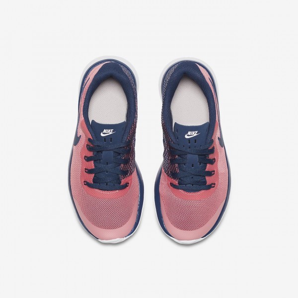 Nike Tanjun Racer Freizeitschuhe Mädchen Rosa Weiß Navy 240-25108
