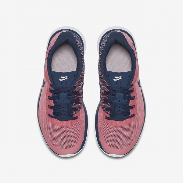 Nike Tanjun Racer Freizeitschuhe Mädchen Rosa Weiß Navy 202-58766