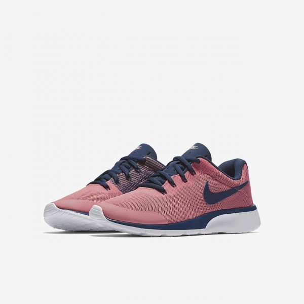 Nike Tanjun Racer Freizeitschuhe Mädchen Rosa Weiß Navy 202-58766