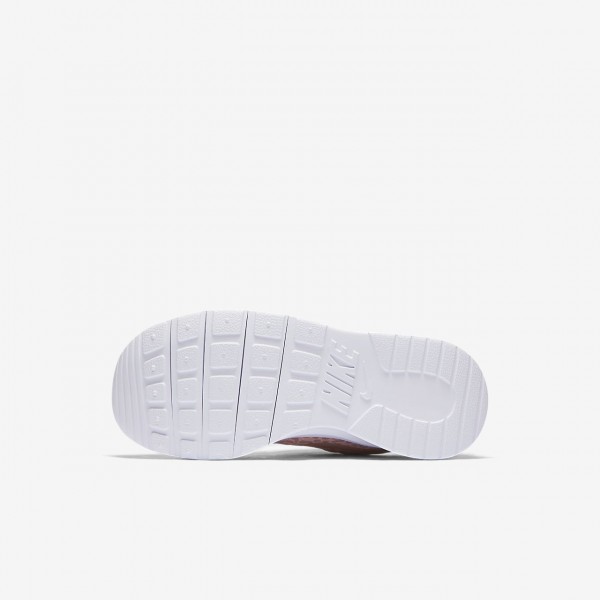 Nike Tanjun Print Freizeitschuhe Mädchen Rosa Weiß Pink 201-32522