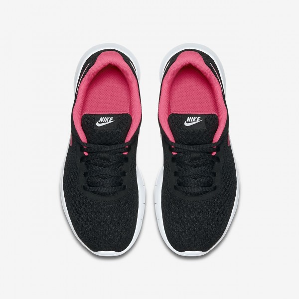 Nike Tanjun Freizeitschuhe Mädchen Schwarz Weiß Pink 798-69489